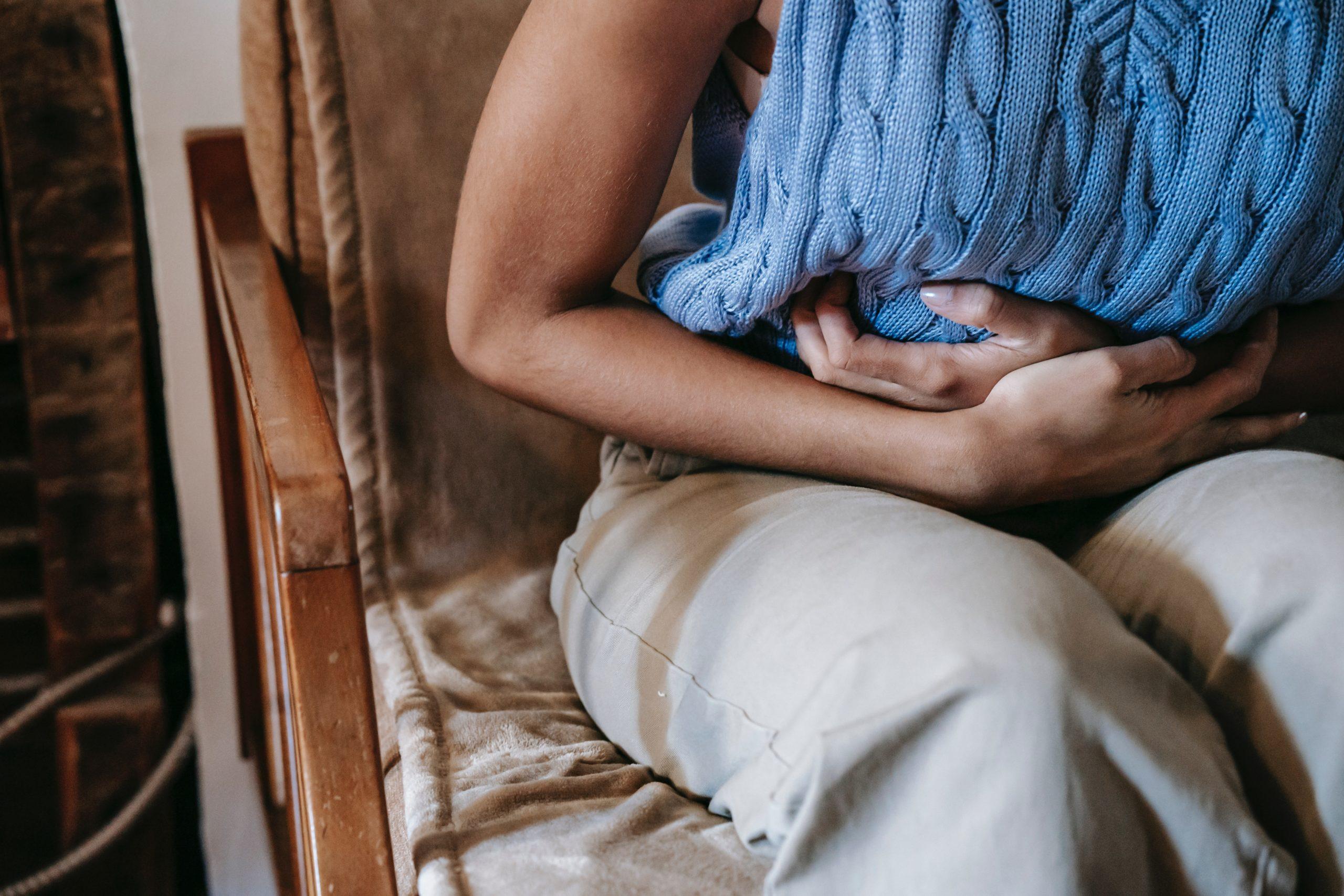 Stomach pain caused by IBS. Each person can have a different type of IBS.