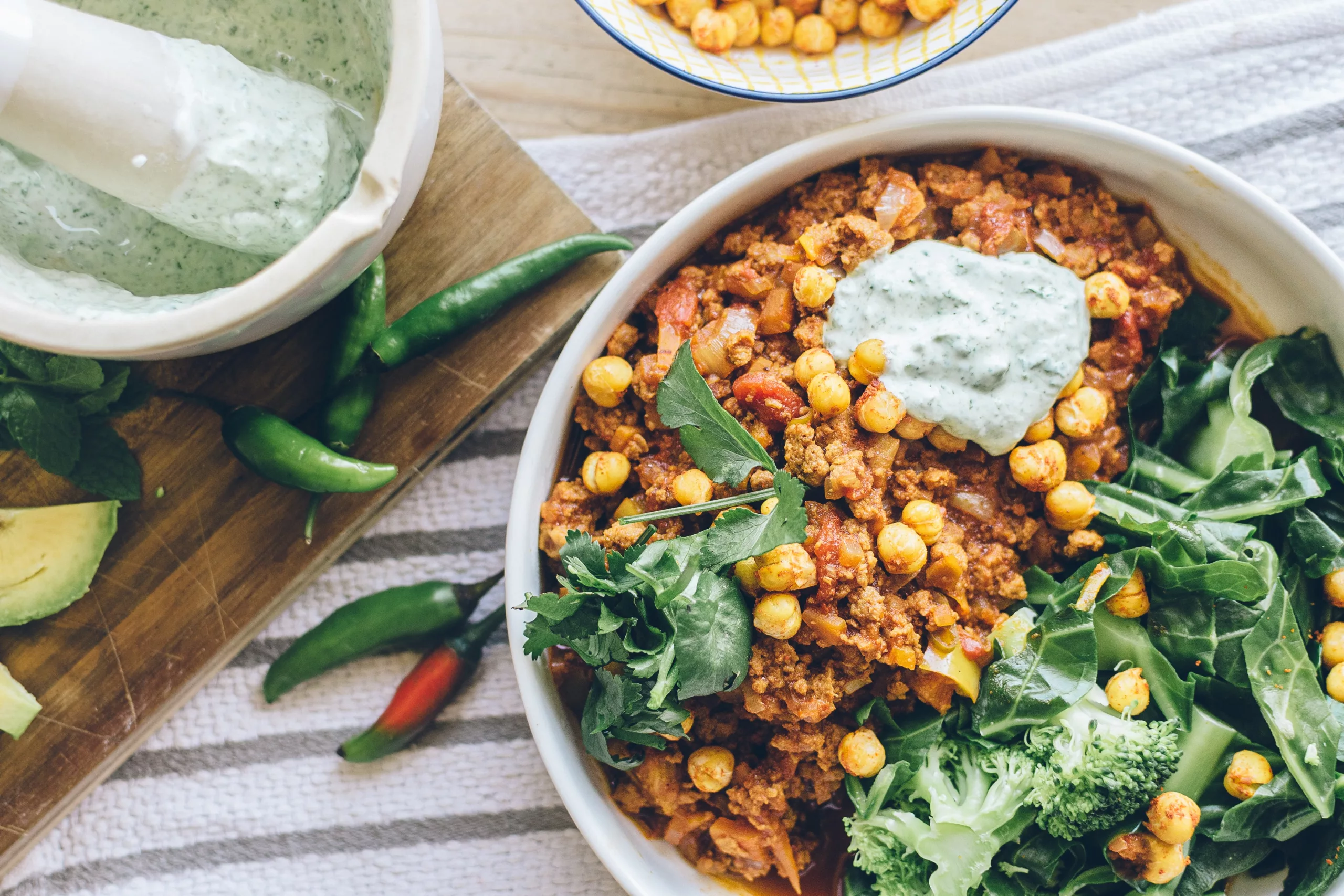 Chickpeas are a great source of plant-based protein.