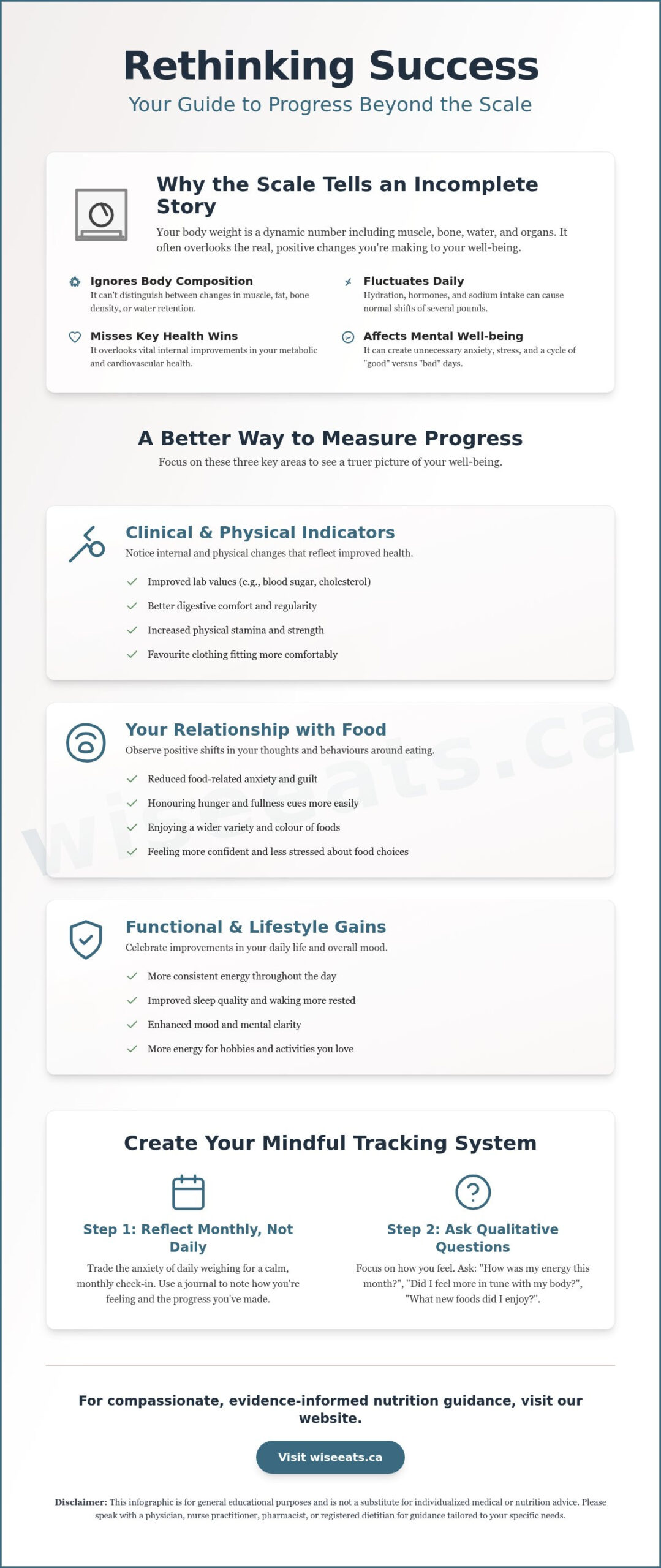 How to Measure Nutrition Success Without a Scale: A Comprehensive Checklist