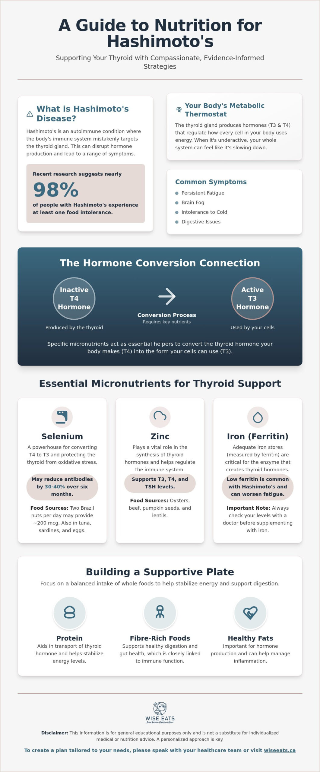 Nutrition for Hashimoto's Disease: An Evidence-Informed Guide to Supporting Thyroid Health