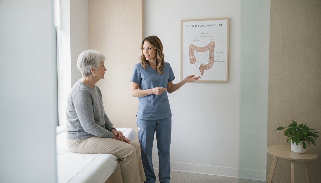 What to Eat With a Diverticulitis Flare-Up: A Compassionate Guide to Gut Rest – Hero Image What to Eat With a Diverticulitis Flare-Up: A Compassionate Guide to Gut Rest