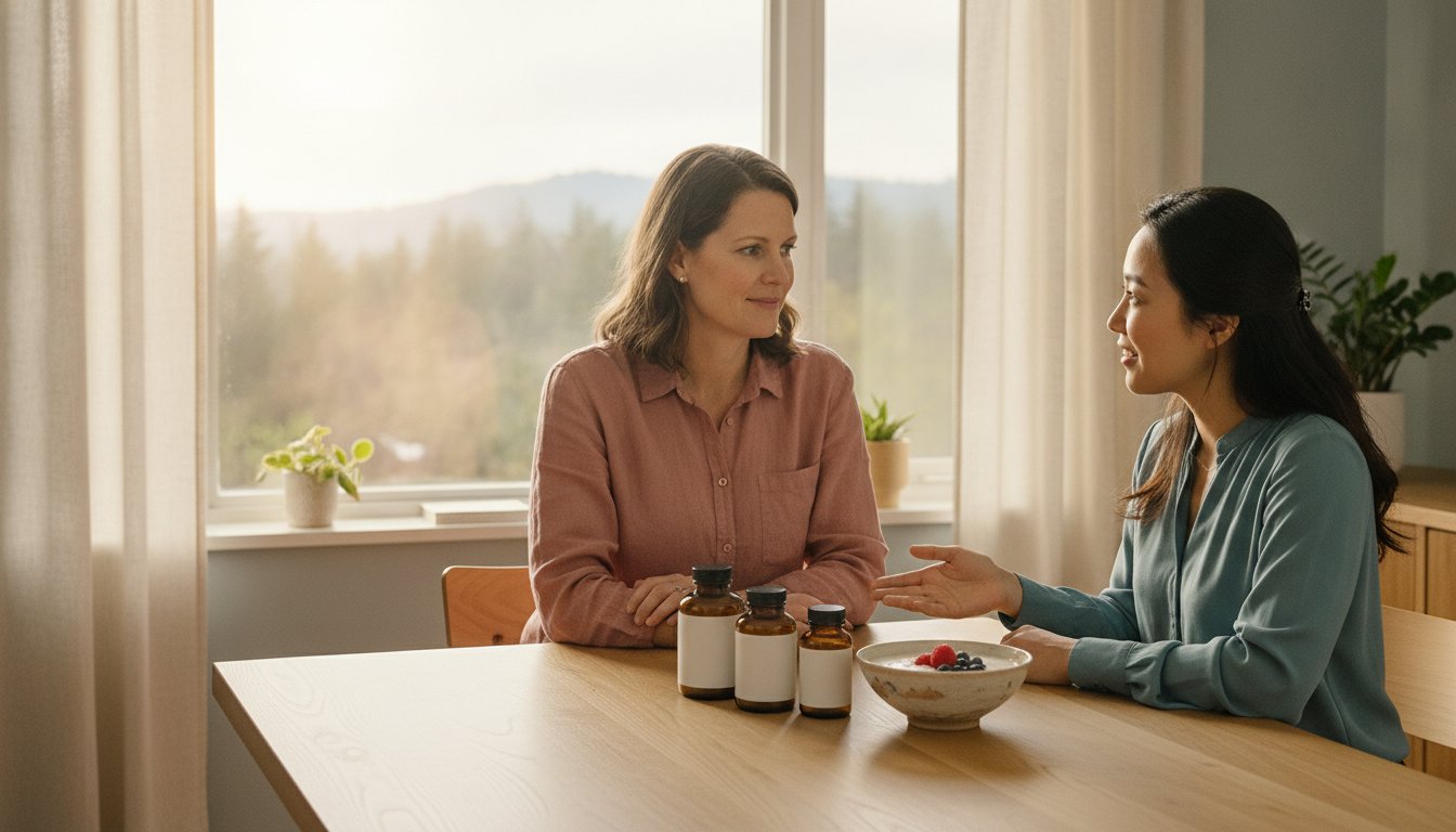Best Supplements for Gut Health and Bloating: A Canadian Dietitian’s Guide – Hero Image Best Supplements for Gut Health and Bloating: A Canadian Dietitian’s Guide